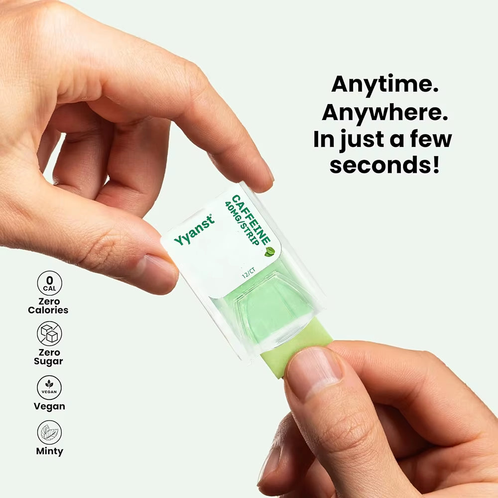 High Quality Private Label Energy ORAL STRIP Caffeine Active Ingredient Energy Support & anti FATIGUE