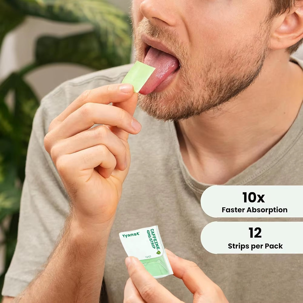 High Quality Private Label Energy ORAL STRIP Caffeine Active Ingredient Energy Support & anti FATIGUE